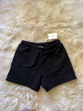 Joah Brown Black Navy Fitted Sweat  Shorts S/M NWT